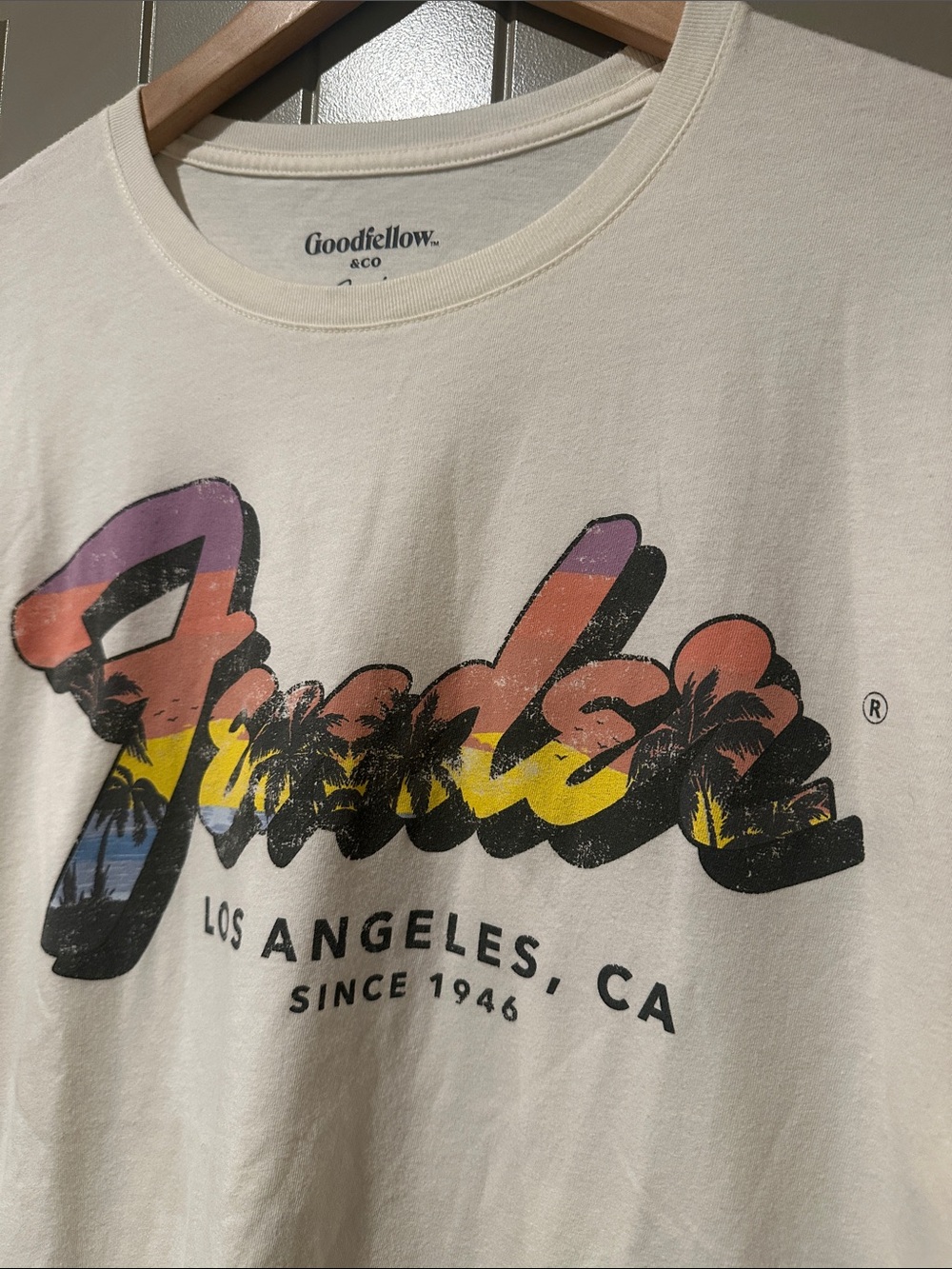FENDER Sunset Script Logo L - Picture 2 of 4
